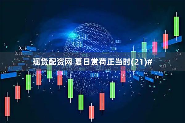 现货配资网 夏日赏荷正当时(21)#